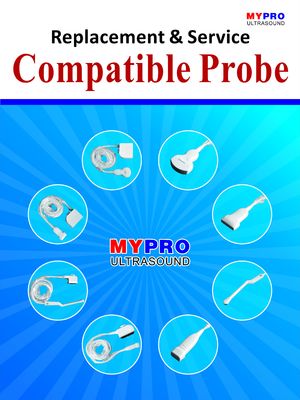 Ultrasone compatibele sonde voor Logiq S7/E9 Voluson E6/E8 Expert GE RAB4-8-D 4D Convex